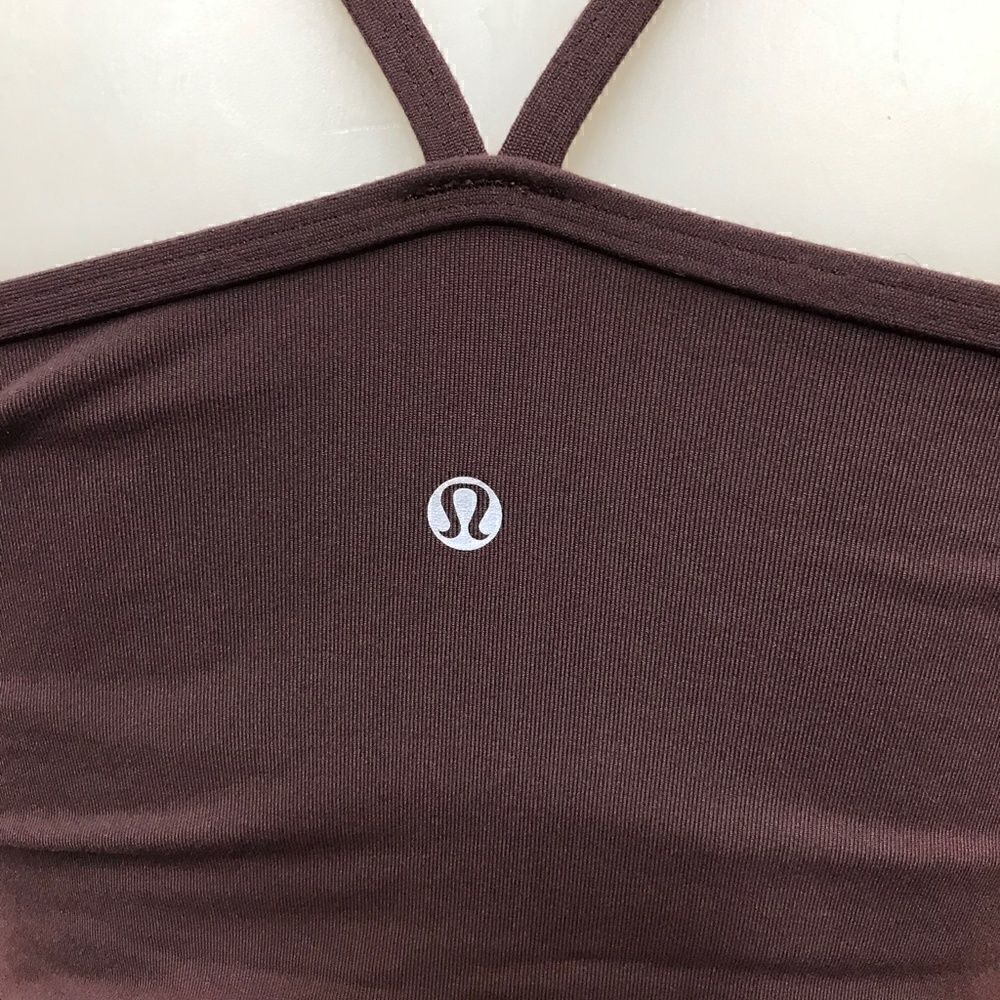 LULU LEMON Cami Tank Top With Built In Bra - Picture 5 of 9